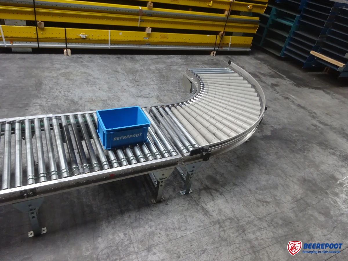 Rollenbaanbochten, drive